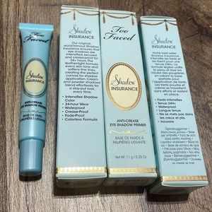 Brand-new form too faced.  anti-crease eyeshadow primer
